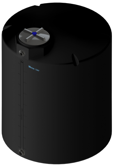 1000 Gal ProChem® Potable Water Tank w/Bulkhead Fittings - Twist Lid 16